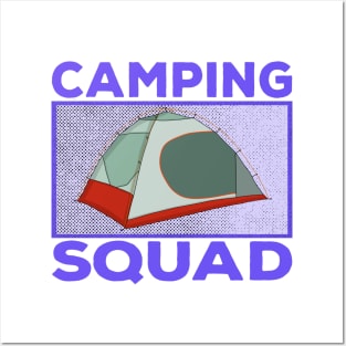 Camping Squad Posters and Art